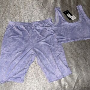 Lavender Two-Piece Set